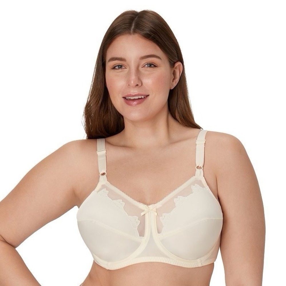 BALI‎ light beige Flower underwire Bra 0181 38DD